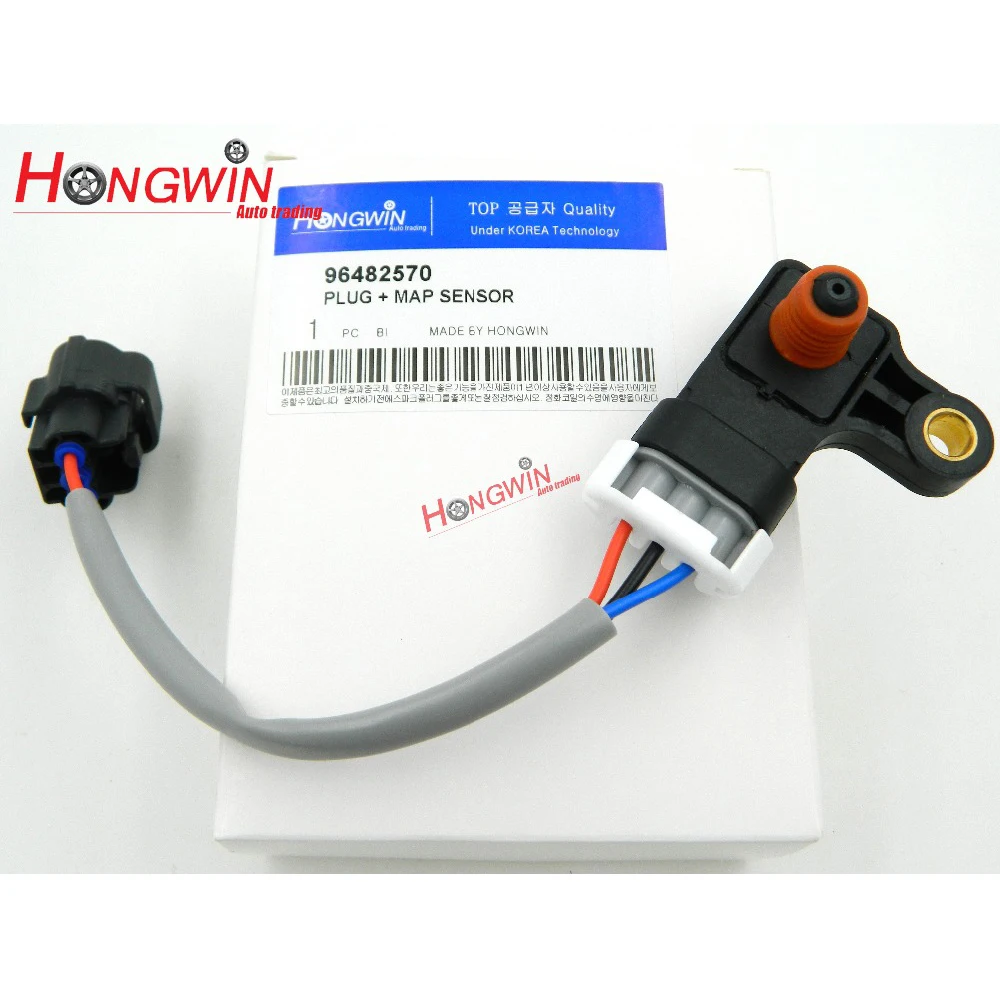 

96482570 Manifold Absolute Pressure MAP Sensor + Plug For Chevrolet Aveo 1.6L 2004-2008 Aveo5 2006-2008 25184080 4803550