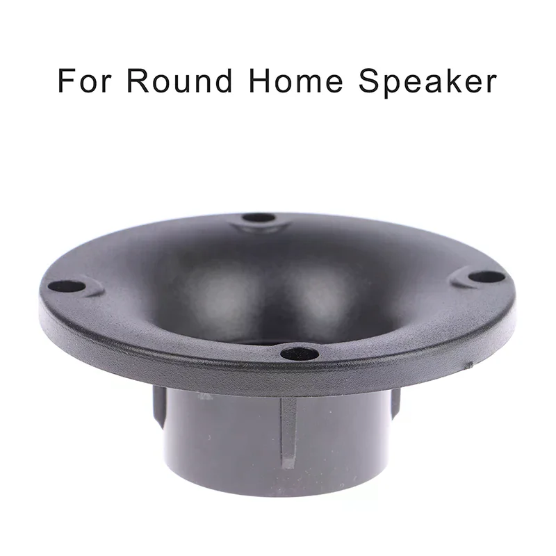 Gran oferta, Tweeter de bocina de tamaño pequeño de 3 pulgadas y 80mm, boca roscada de plástico, Accesorios de reparación de altavoces de 34mm