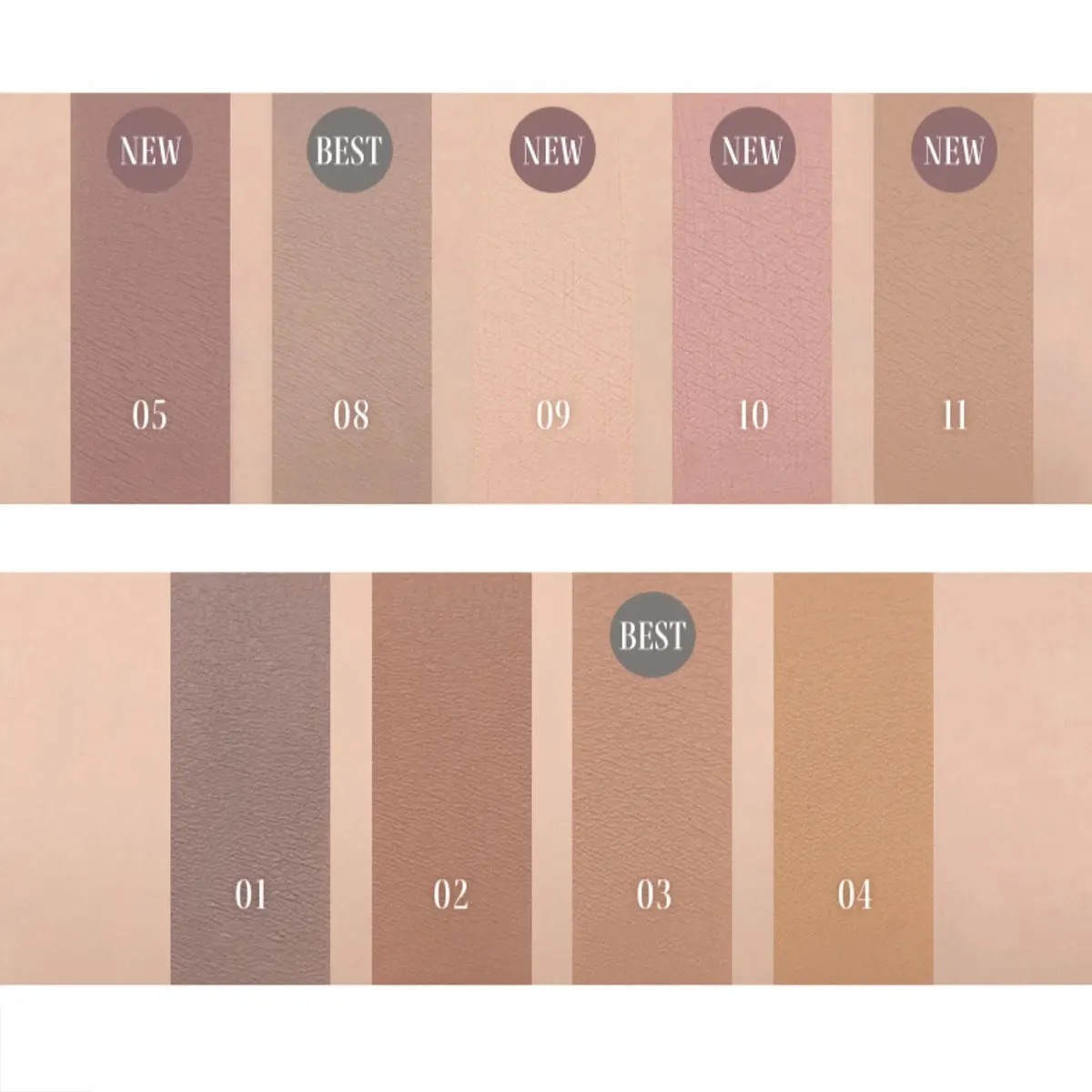 rom&nd HAN ALL BROW CARA, leggero senza agglomeramento, definizione dei fili definite, a lunga durata, resistente allo sbiadimento, scintillante, K-Beauty, trucco coreano