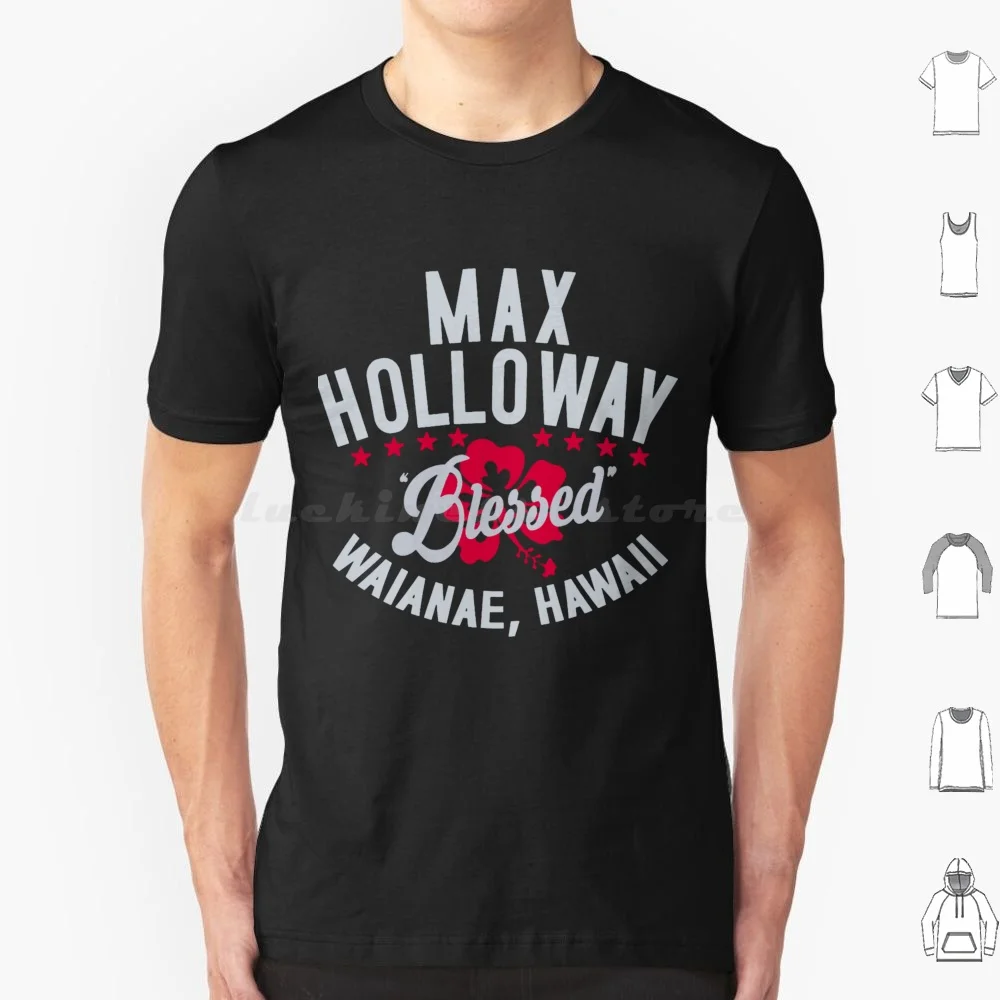 Max Holloway T Shirt Cotton Men Women DIY Print Max Holloway