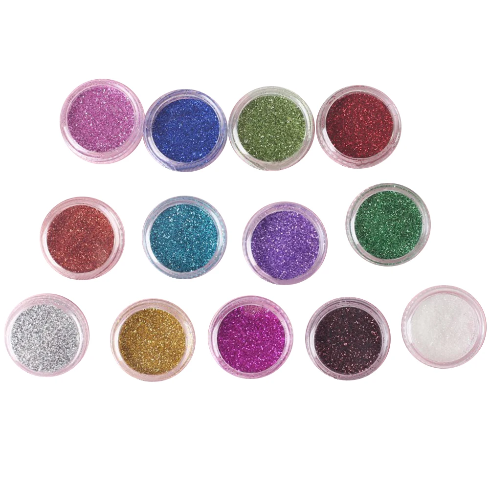 

Mixed Color Professional Glitter Eye Shadow Powder Pigment Loose Pearl Set For Stage Face Shimmer Random Pack