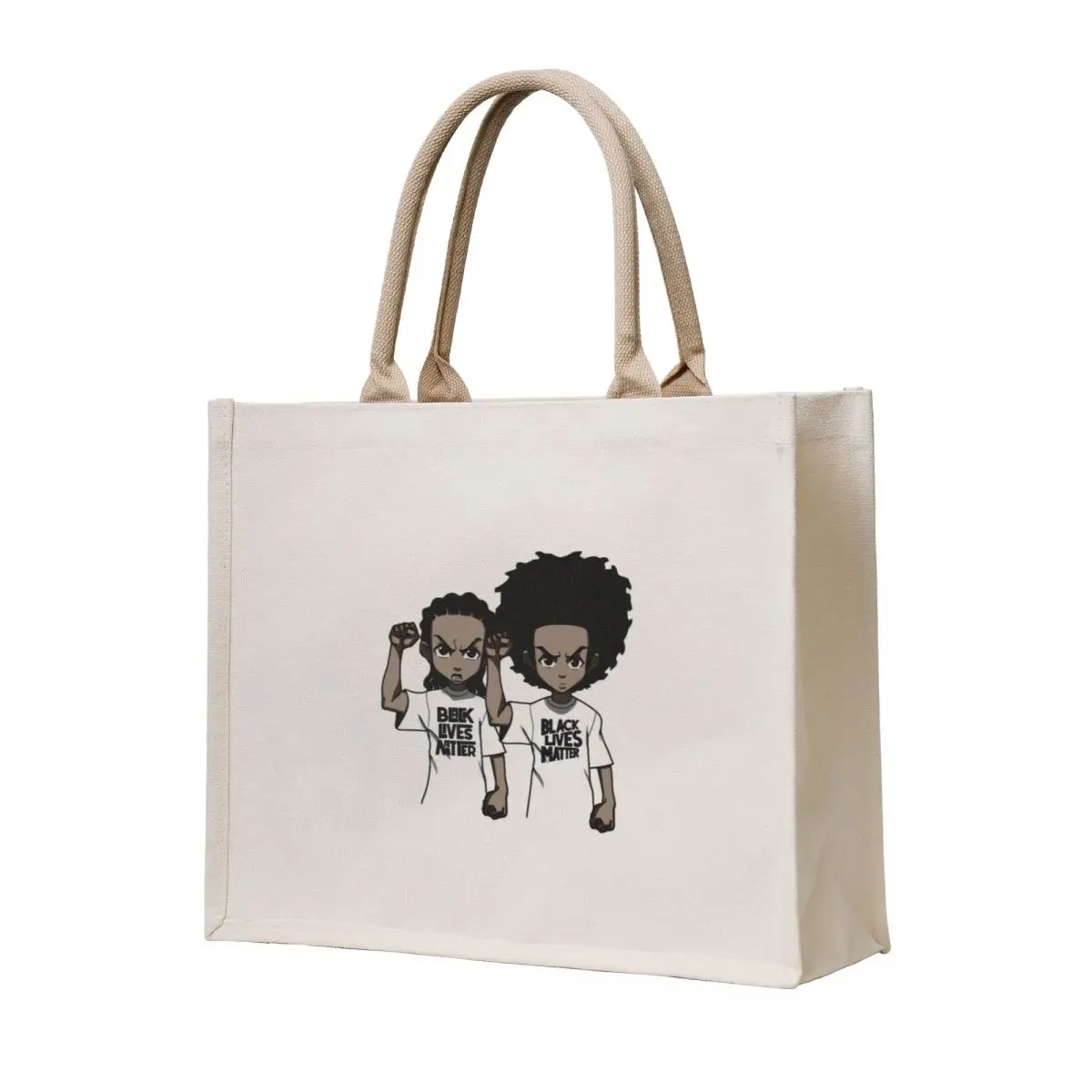 

the boondocks Tote Bag tote bag screen Canvas bag foldable reusable