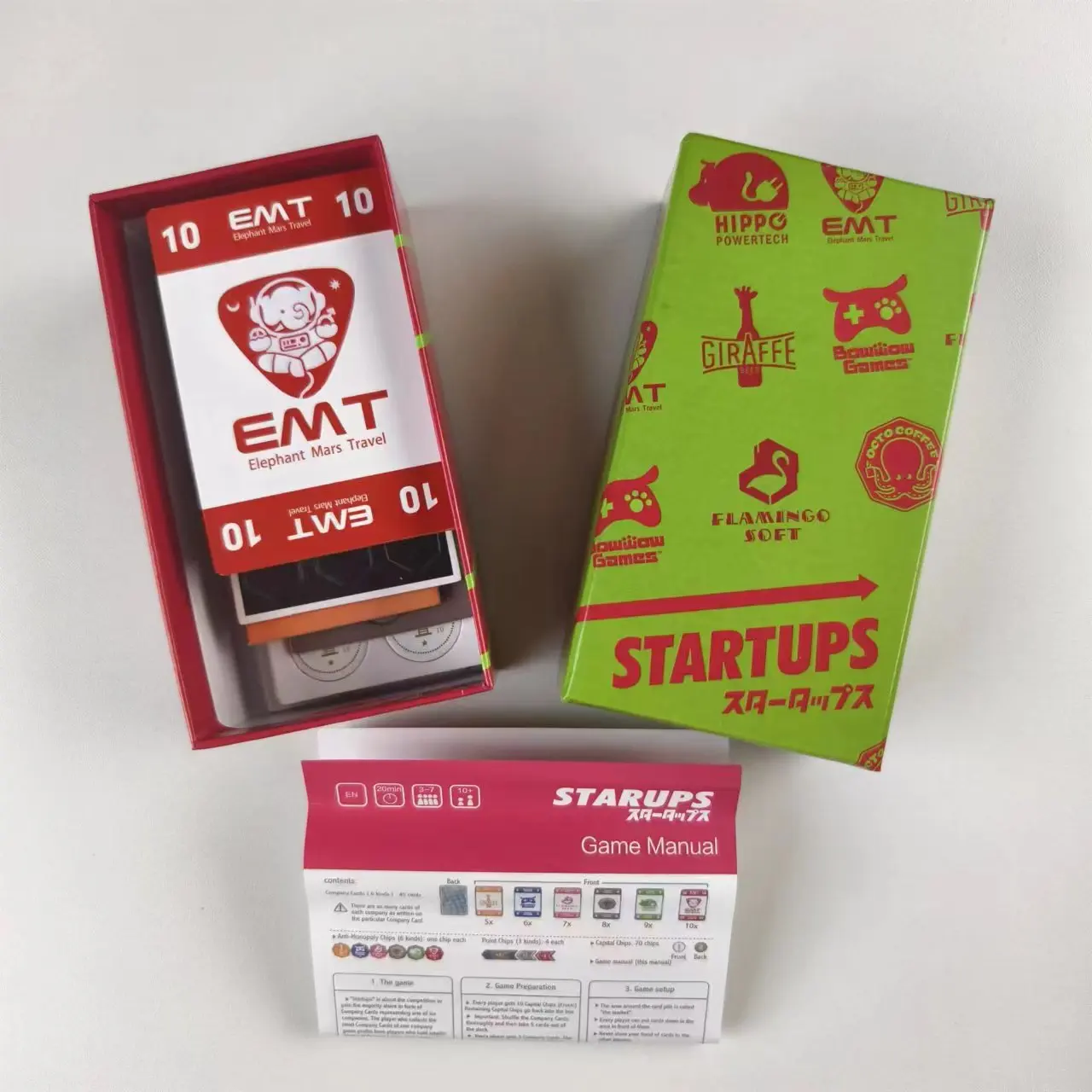 Scout-kaartspel • Nine Tiles Panic • Moon Adventur • Fafnir-strategie • Een nepkunstenaar • IN een GROVE • Rafter Five • Beste familiespel