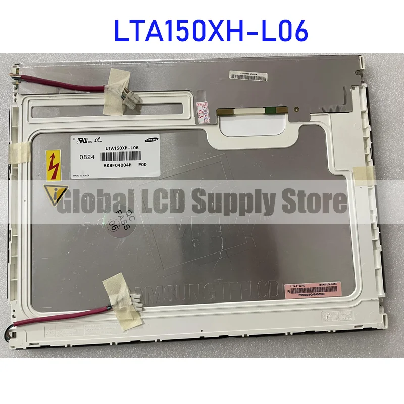 LTA150XH-L06 15.0 Inch LCD Display Screen Panel Original for Samsung Brand New and Fast Shipping 100% Tested