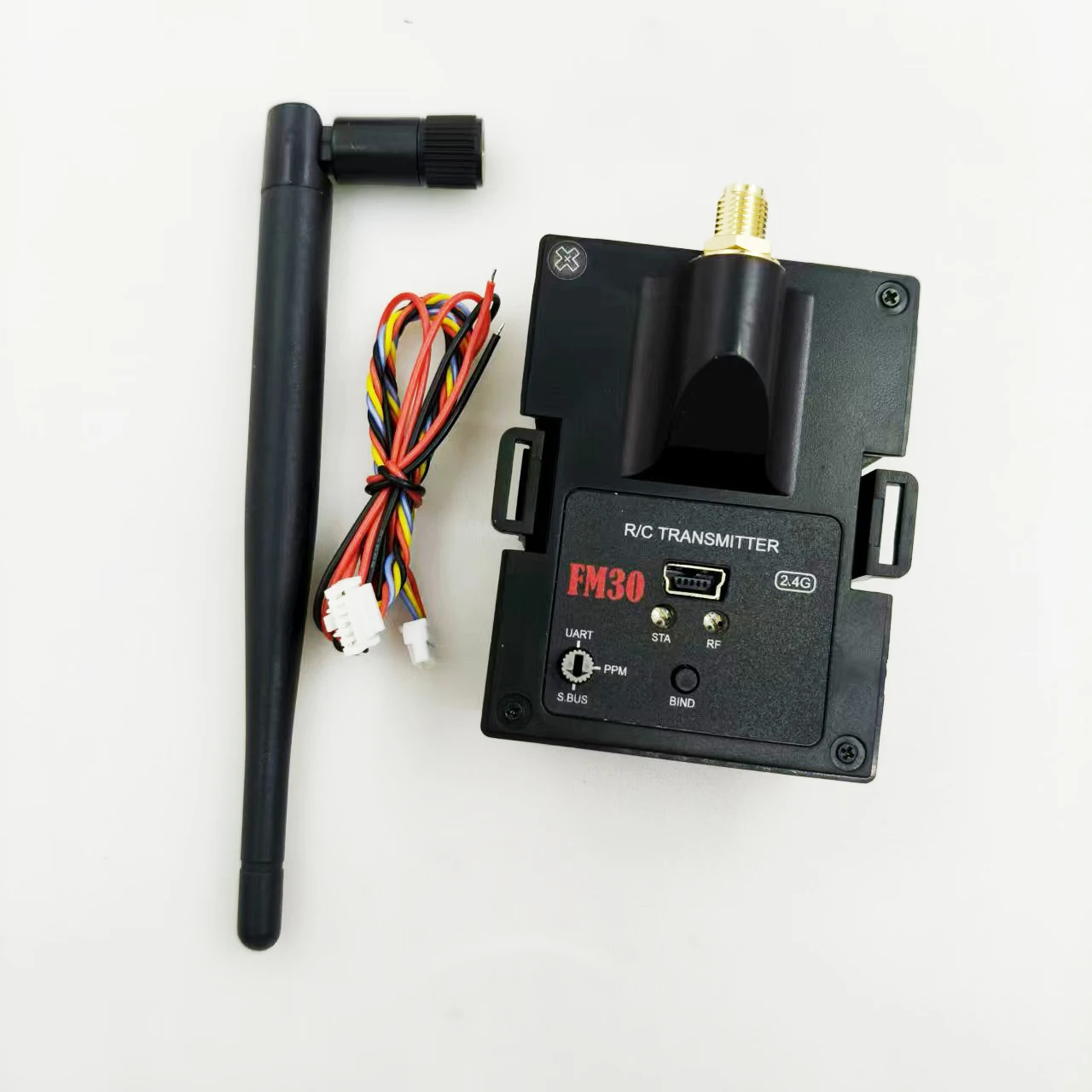 

SIYI FM30 телеметрия Datalink дальнего действия Bluetooth 2,4G 30 км радиомодуль с мини-приемником FR OpenTX OTA гоночные дроны RC