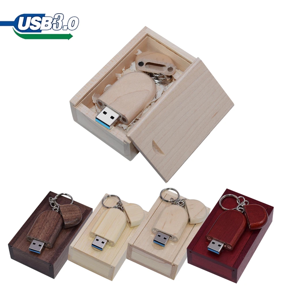 10 шт./лот, деревянный флэш-накопитель USB 3.0, 64 ГБ, USB 128 ГБ, флэш-накопитель, U-диск, 32 ГБ, бесплатный логотип, фотография, свадебные подарки