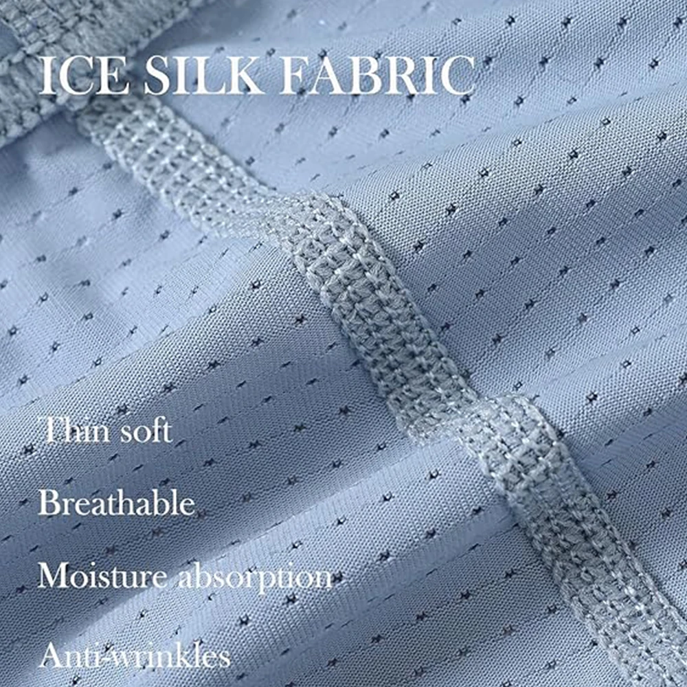 Jinshi Men Thongs Breathable G-Strings T-backs Ice Silk Pouch Up Underwear Men Briefs