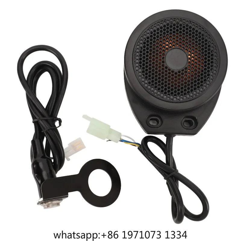 Motorcycle Engine Sound Simulator 110DB Universal DC12 to 80V Engine Sound Simulated System for Electric Scooters Go Kart
