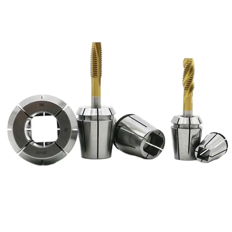 erg25 ERG 25 Square Drive Tapping  Rigid Tap Collets Tapping Collet Taps ISOERg Collet Machine Taps collets Milling Tools