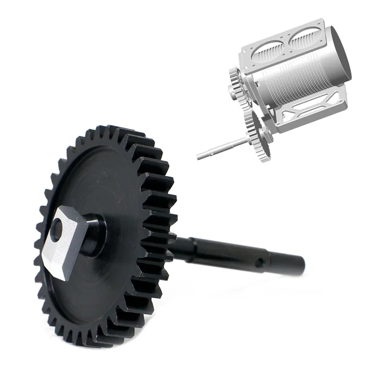 Zębatka CNC 45 HD ze stali, koło zębate walcowe do samochodu RC 1/5 Traxxas X-Maxx XMAXX, części zamienne, 25T