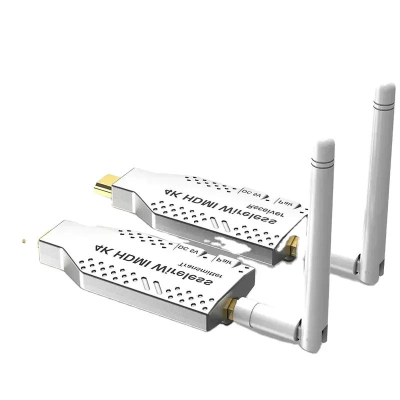 

Миниатюрный беспроводной HDMI-удлинитель 4K 30 Гц (передатчик и приемник аудио-видео) для ноутбуков, ПК, DVD, телевизоров, мониторов – для домашнего использования