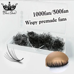 Pointy Base Wispy 5D 7D 9D C/D Curl Promade Volume Fan Eyelash Wispy Extension Loose Fans Sandwich Spikes False Lashes Extension