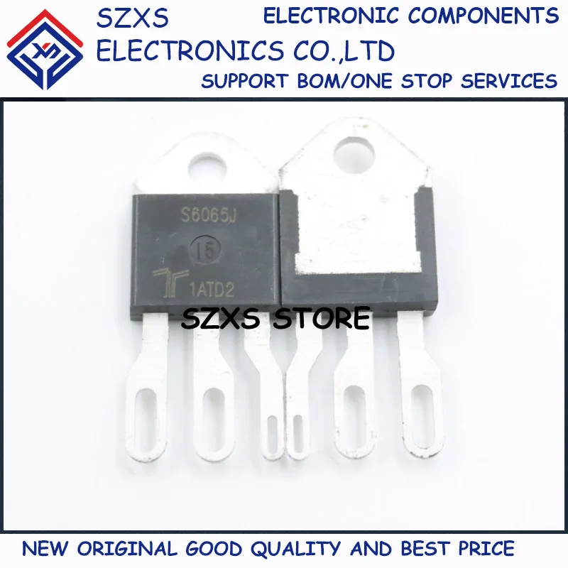 New Original 5Pcs S6065J TO-218 Thyristor In Stock Electronic Components Good Quality
