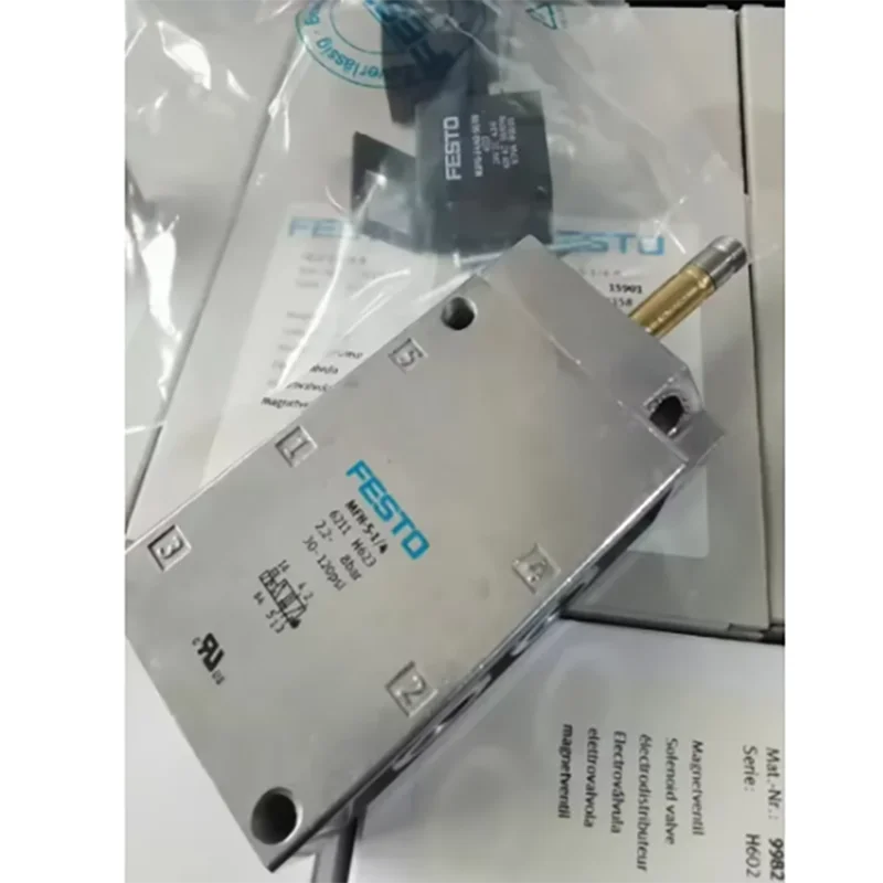 

FESTO Two position five way solenoid valve MFH-5-1/4-B MFH-5-1/8-B 15901/19758 MFH-5-1/8 9982 MFH-3-1/4 6211 MLH-5-1/8-B 533137