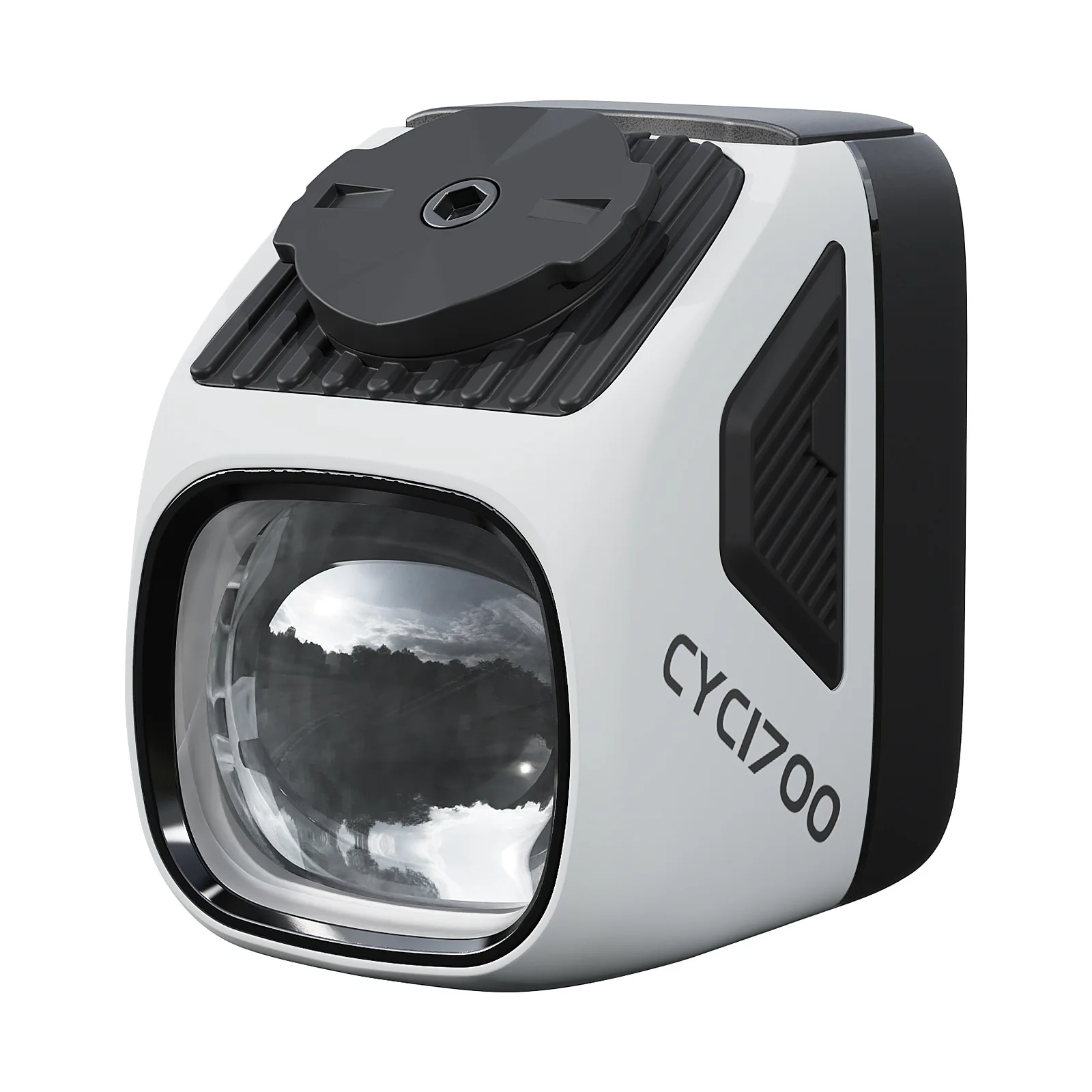 Bicycle Headlight Hoisting Cut-off Line, New 1700 Mountain Strong Light Night Riding Flashlight