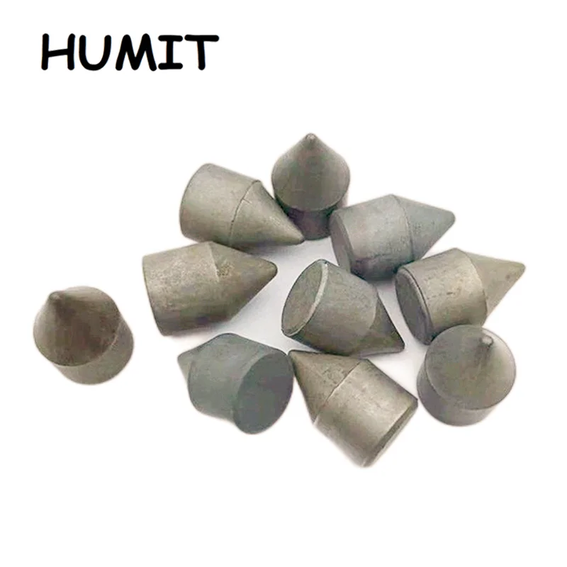 Pointy Shapes Head Tungsten Carbide Button Inserts Conical Teeth For Oil Coal Rock Hammer Drill Bit Cutter Gyroscope Alloy Head