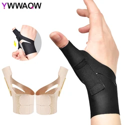 1Pcs Thumb Brace & Wrist Stabilizer Pain Relief Right or Left Hand, Soft Thumb Compression Sleeve Protector for Women and Men