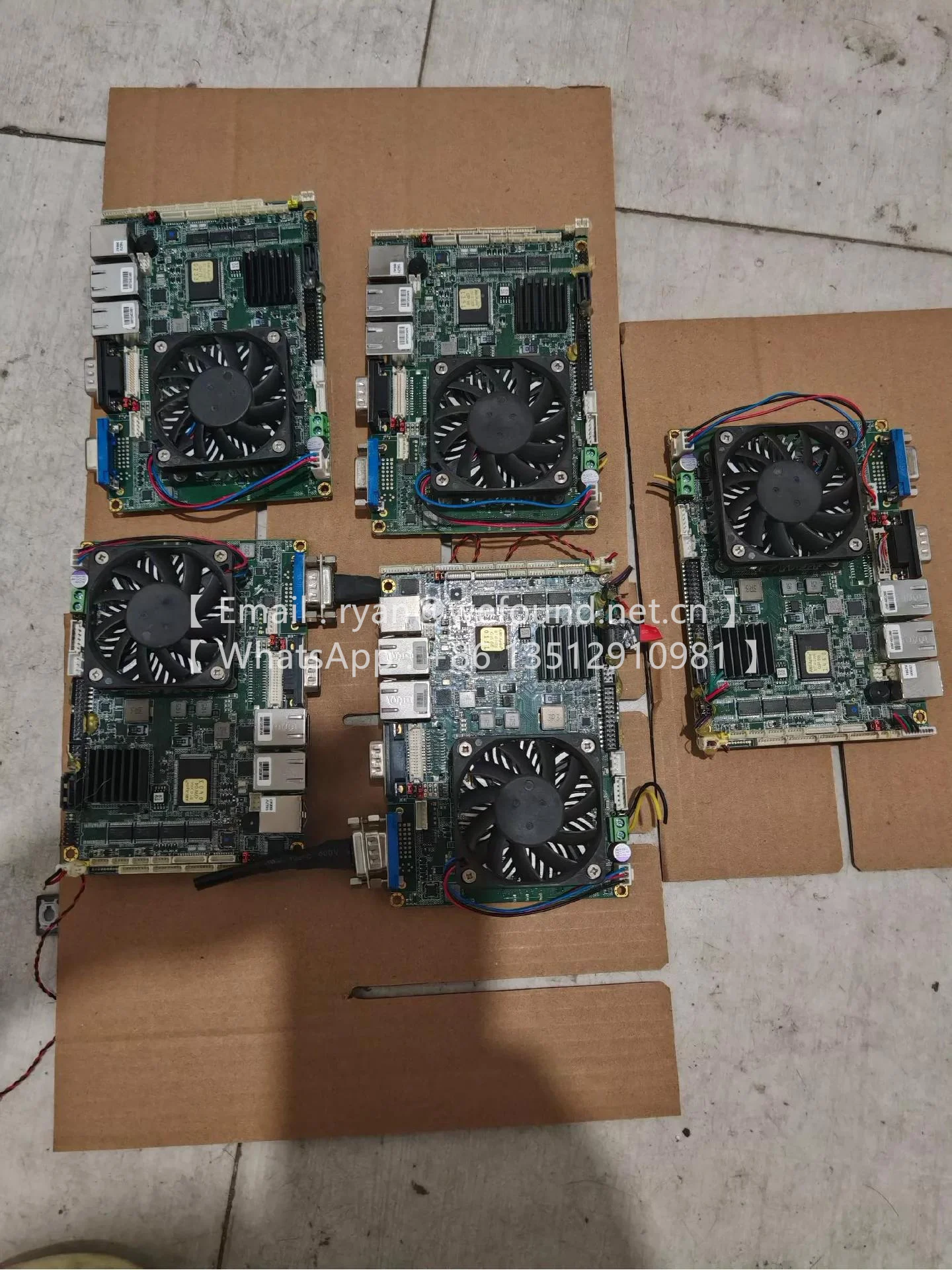 Dual-network port of industrial computer motherboard GENE-CV05