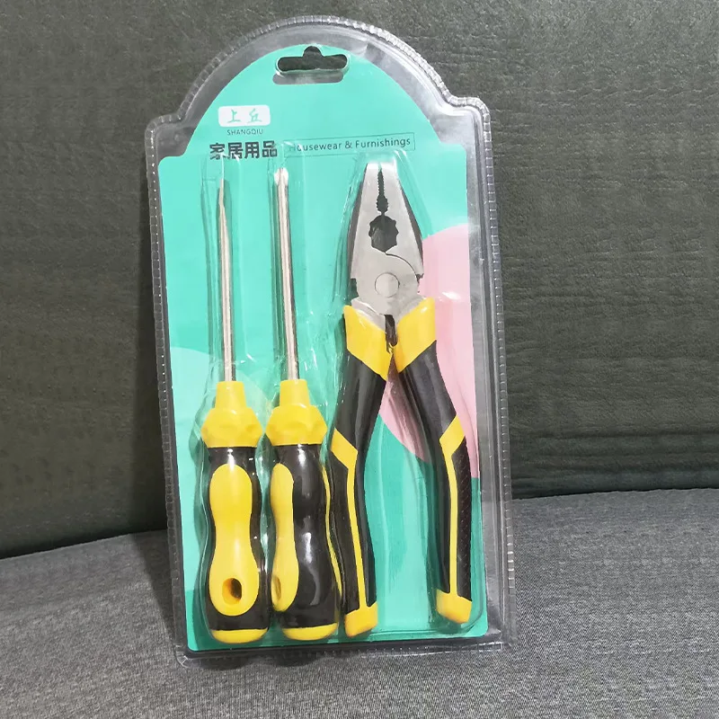 

Screwdriver Set, Pliers Tool, Pliers, Plum Blossom Screwdriver, One-word Cross Daquan Handmade Special Handle