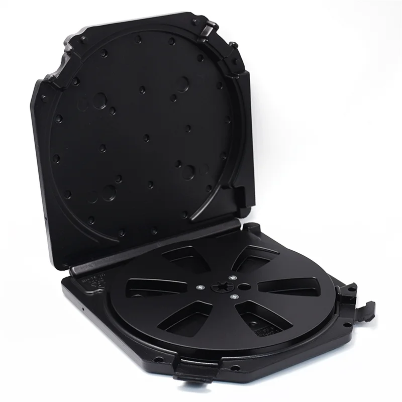 

B37B-7Inch 6-Hole Empty Takeup Reel With Empty Take Up Reels Storage Box Portable Protection Case For 7Inch Sound Tapes A