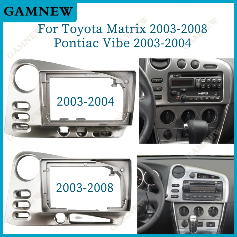 9-calowy adapter ramy samochodowej Android Radio Dash Fitting Panel Kit dla Toyota Matrix 2 E140 Pontiac Vibe
