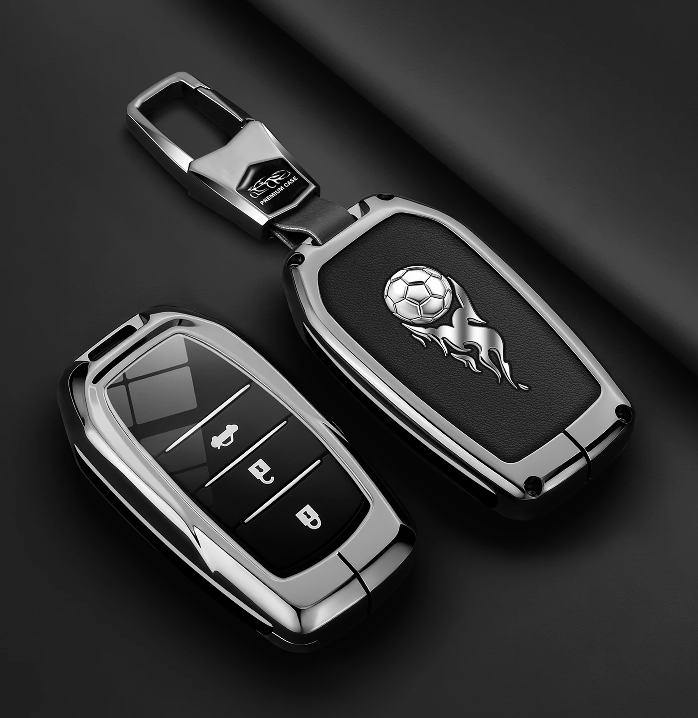 Key Case for the 2026 Toyota Crown Land Cruiser Compatible with 2021–2024 12th 13th and 14th Generation Crown Models Buckle Cove