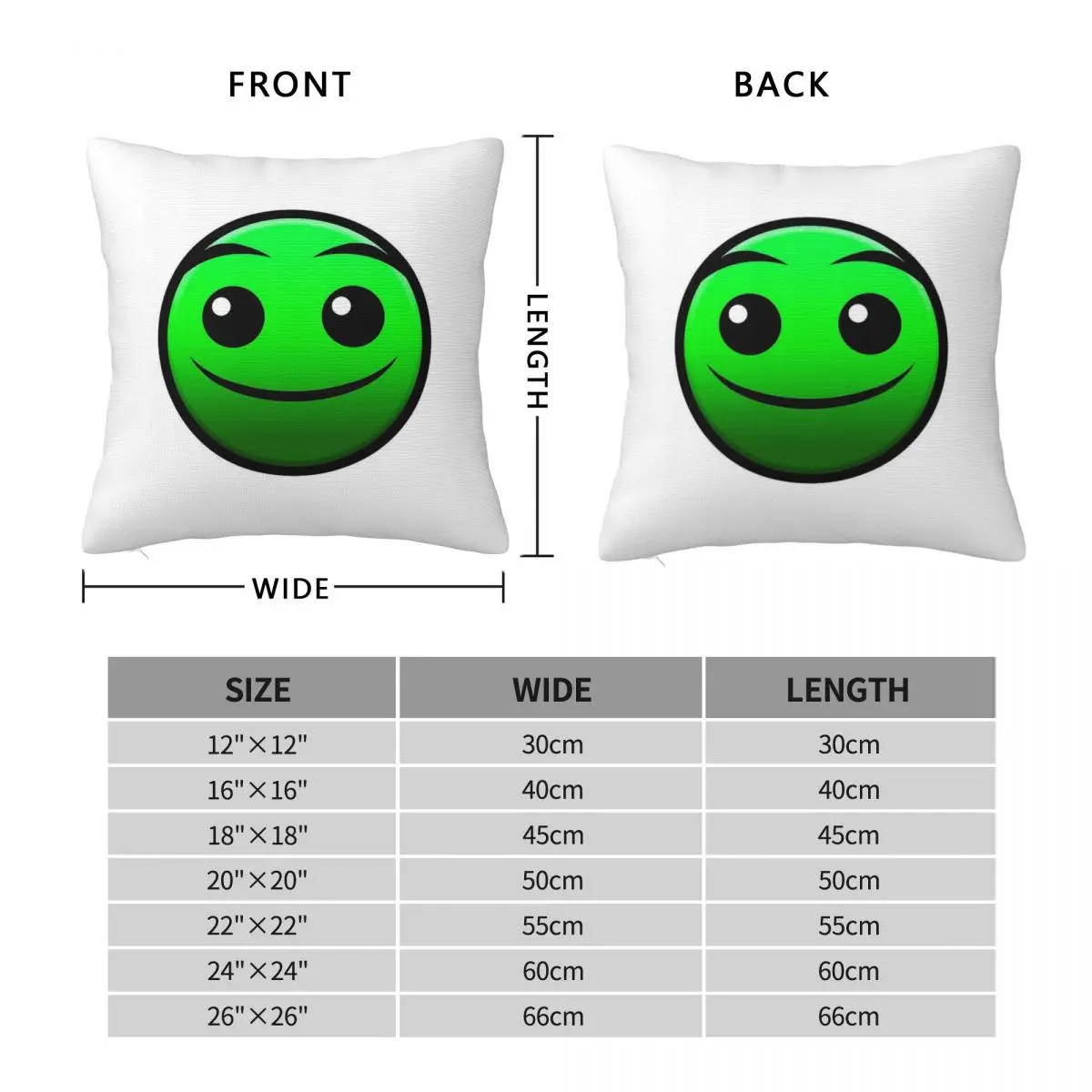 Geometry Dash Normal Pillowcase Polyester Linen Velvet Pattern Zip Decorative Throw Pillow Case Sofa Cushion Cover