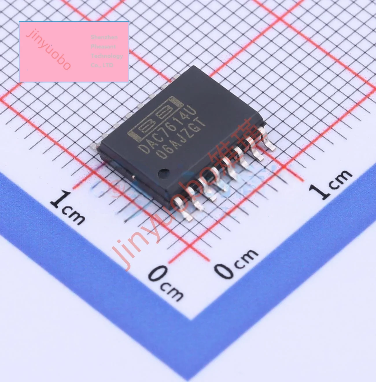 

1 шт. DAC7614U DAC7614 четырехканальный последовательный вход 12-битный выходной преобразователь DTO SOP-16