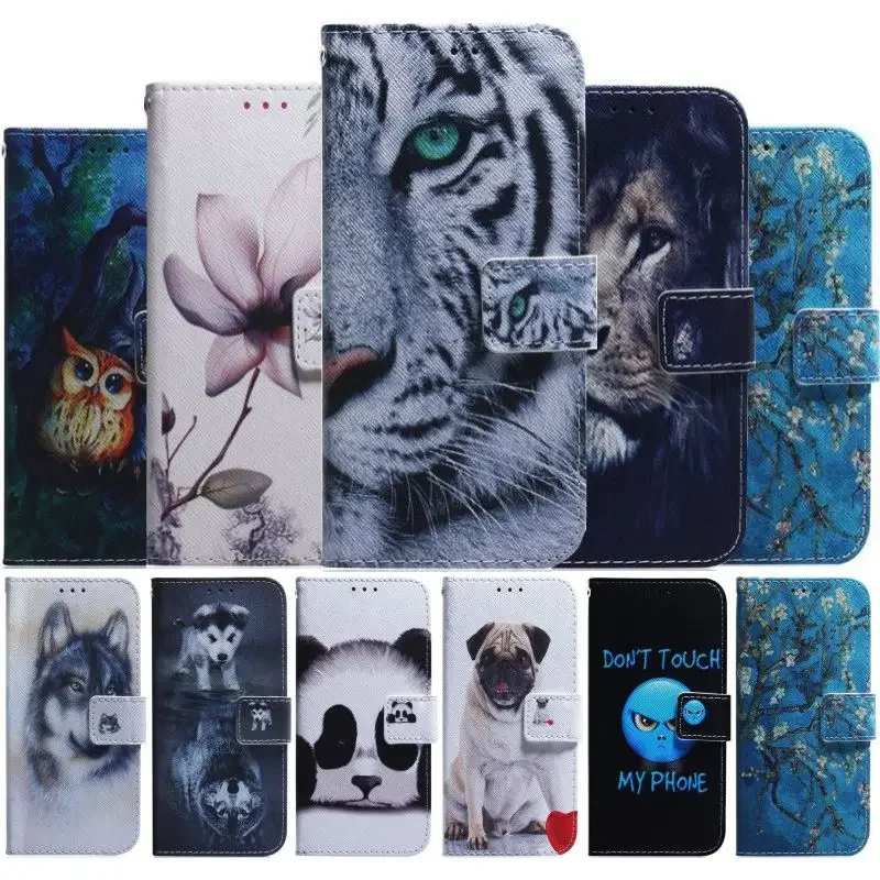 

Lovely Flip Phone Case For Motorola Moto E20 E30 E40 G50 G60 G60S Edge 20 Pro G8 Power Lite G9 Play E7 Plus 5G Wallet Cover D26F