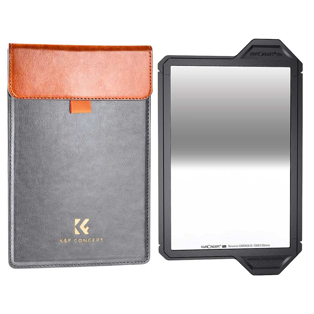 

K&F Concept X-Pro Reverse GND8 (3 Stop) Filter 28 Layer Coatings Hard Graduated Neutral Density Filter for Camera Lens