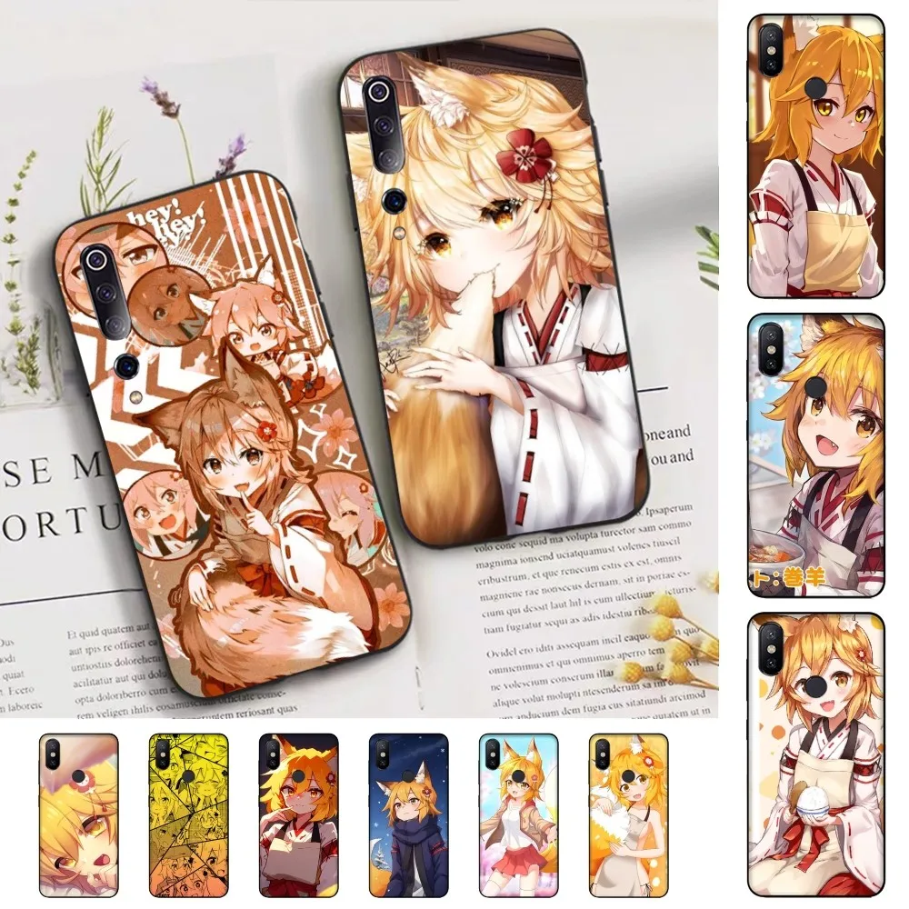 The Helpful Fox Senko San Anime Phone Case For Xiaomi Mi 5X 8 9 10 11 12 Lite Pro 10T PocoX3pro PocoM3 Note 10 Pro Lite