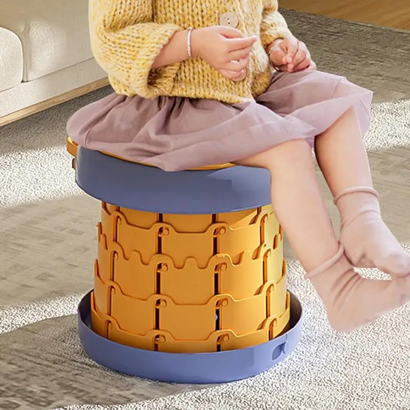 Portable Potty For Toddler Travel Training Toilet For Car Camping Indoor Outdoor Bathroom For Baby Kids Children Foldable Potty