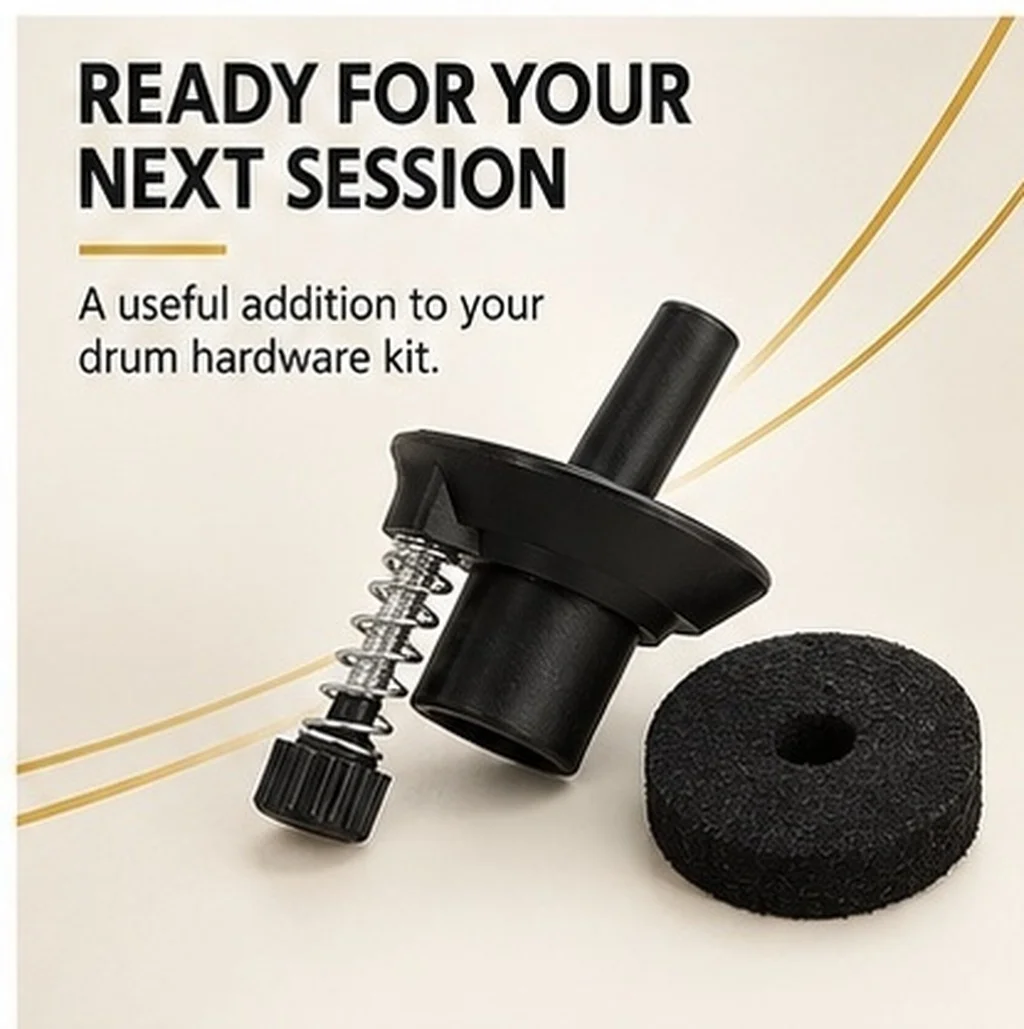 Drum Kit Cymbal Stabilizer Set Plastic Bottom Support Felt Pads Holder Clamp Stand Replacement Parts