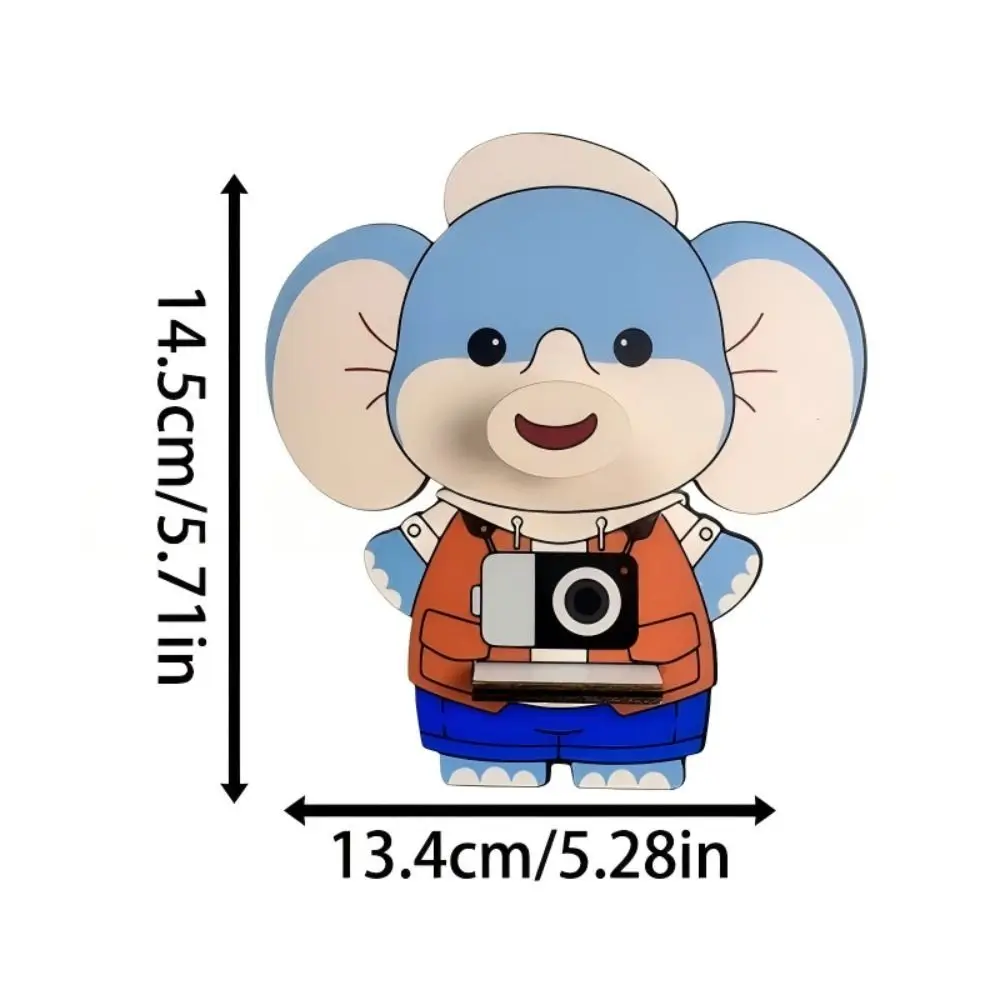 Kawaii Multi Style Eyeglasses Holder Animal Shaped Desktop Glasses Stand Cartoon Display Rack Home Desktop