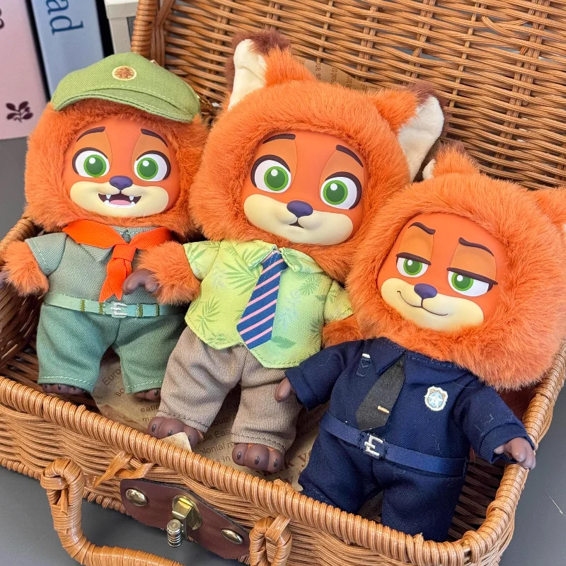 

Zootopia Nick Judy Growth Journey Series слепая коробка креативная виниловая плюшевая кукла брелок-сюрприз тайна коробка модный подарок на день рождения