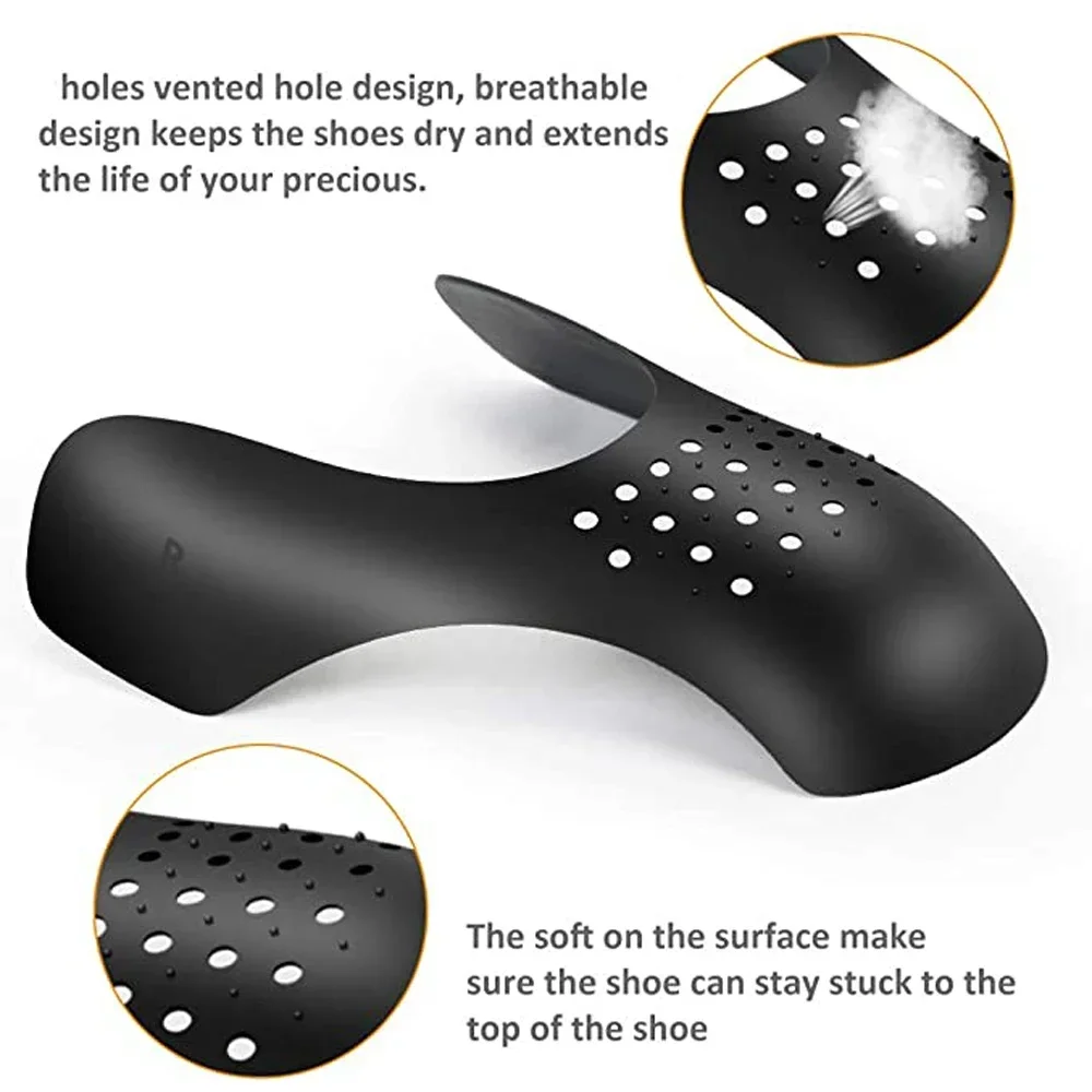 20Pcs Sneakers Anti Crease Protector Wrinkled Fold Shoes Support Toe Cap Sport Ball Shoe Head Stretcher Extender Shoe Protection image 5
