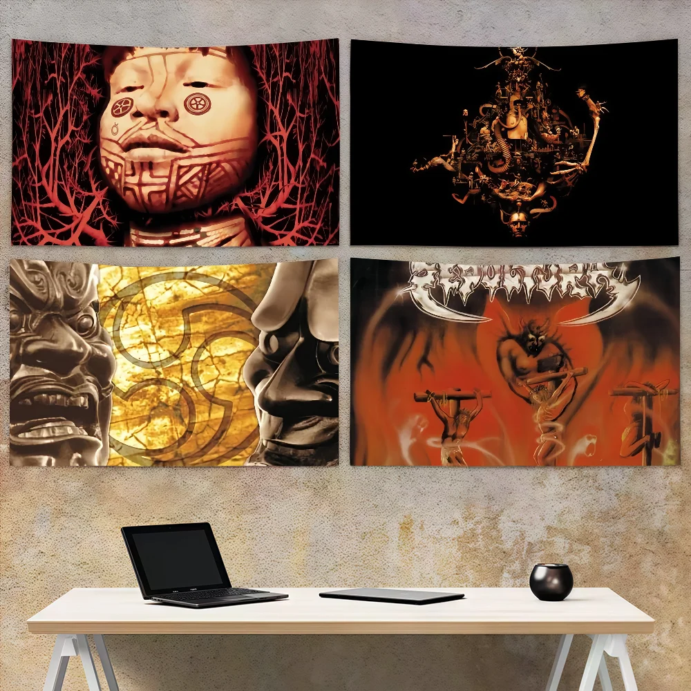 Band Sepultura flag Decoration Art Picnic Party Home Hanging Camping Outdoor Party Banner