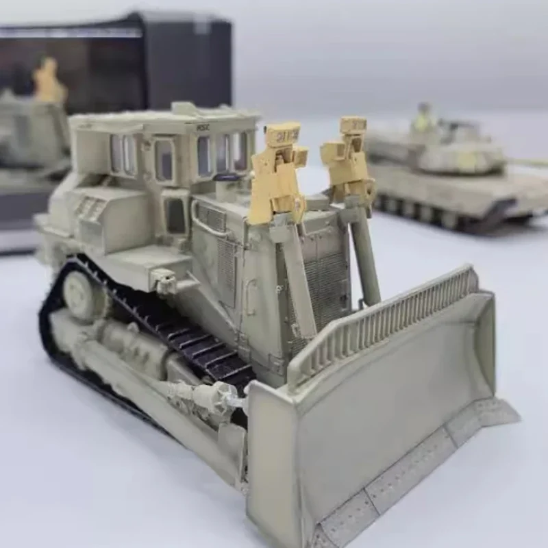 

Finished Model 1/72 Scale Teddy Bear D9R Plastic Engineering IDF Armored Bulldozer Model Bar Emulation Model Collectible Toy