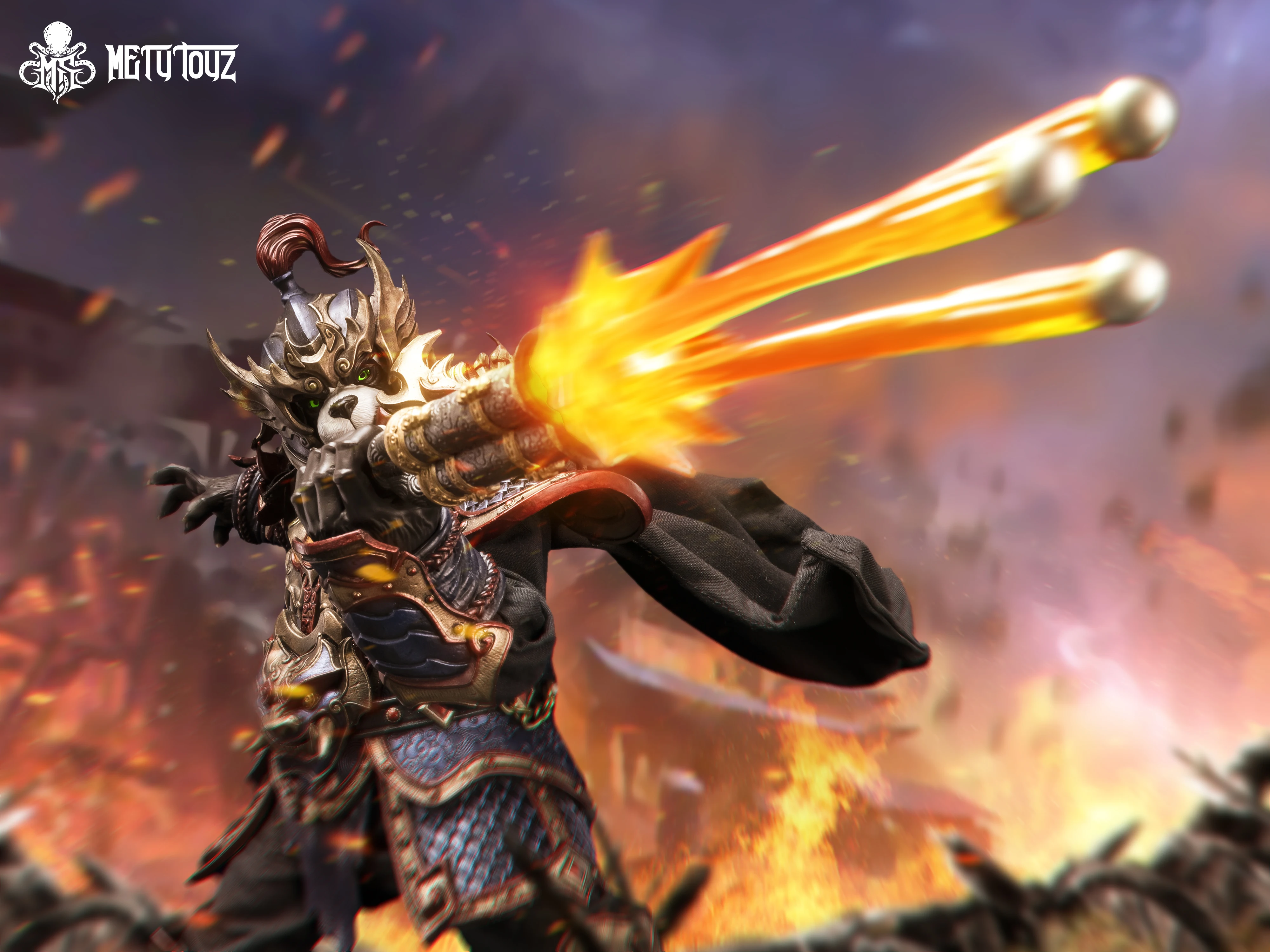 Metytoyz الذاكرة اللعب درع ماستر واندر الباندا مغامر العالم الكونغ فو WuQingLie 20 سنتيمتر عمل الشكل جمع نموذج ألعاب الدمى #6