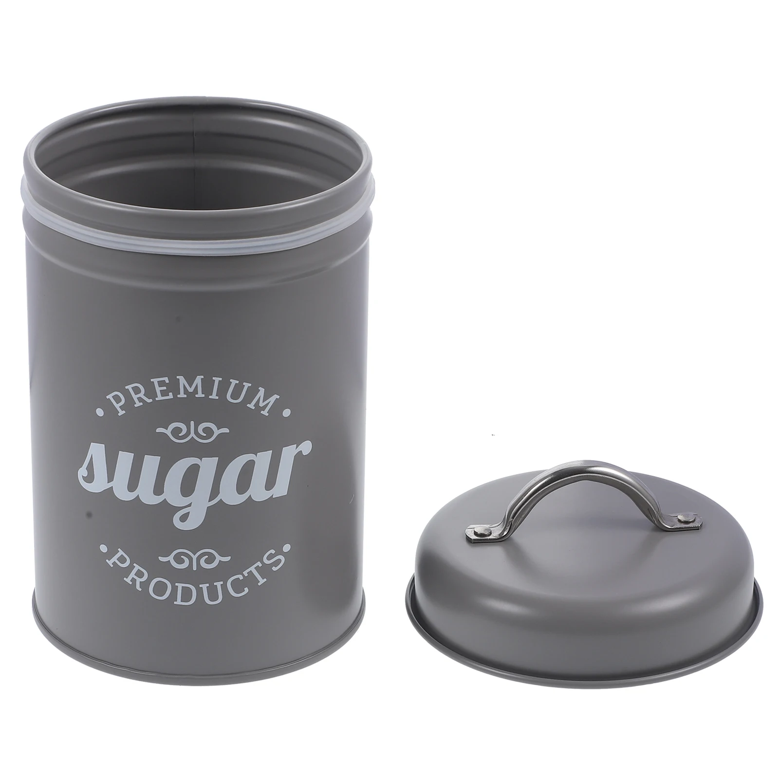 

Coffee Storage Jars Canister Airtight Containers Farmhouse Tea Tin Box Lightweight Practical Desktop Kitchen