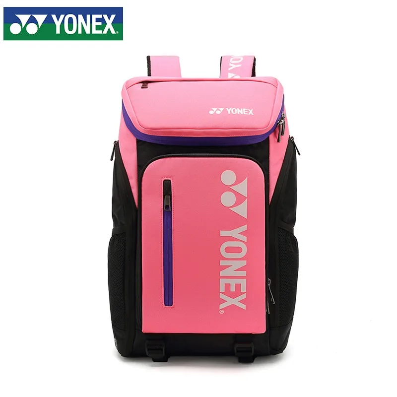 YONEX 하이 퀄리티 배드민턴 라켓 가방, 테니스 라켓 가방, 다기능 스포츠 배낭, 신발 상자 포함, 대용량 유니섹스