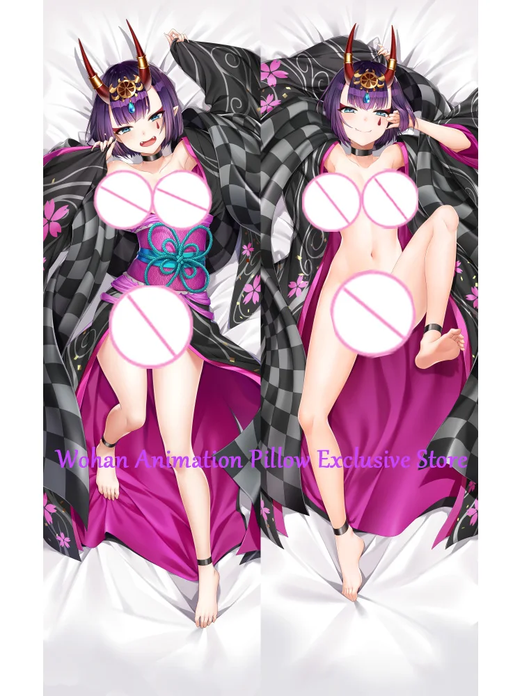 Dakimakura Anime Pillow Cover Shuten Doji Double Sided Print 2-Side Print Pillowcase Body Decoration