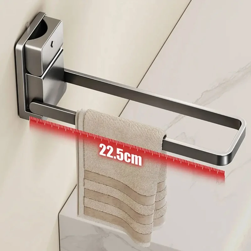 

Складная вешалка для полотенец на присосках, экономит место, компактный дизайн, не повреждает поверхность, легко снимается, простая установка, влагостойкая.