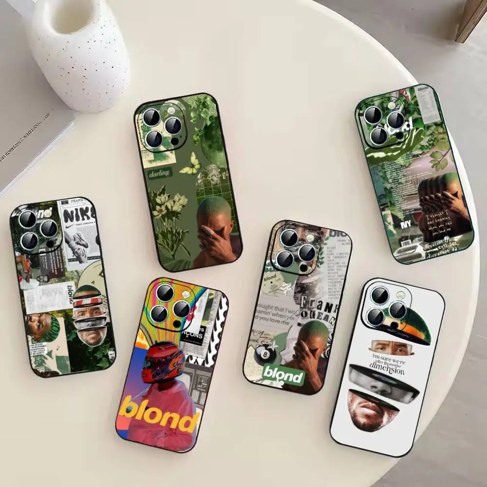 

F-Frank Singer O-Ocean Phone Case Silicone Soft For IPhone 17 16 15 14 13 12 11 X XR Plus Pro Max Plus