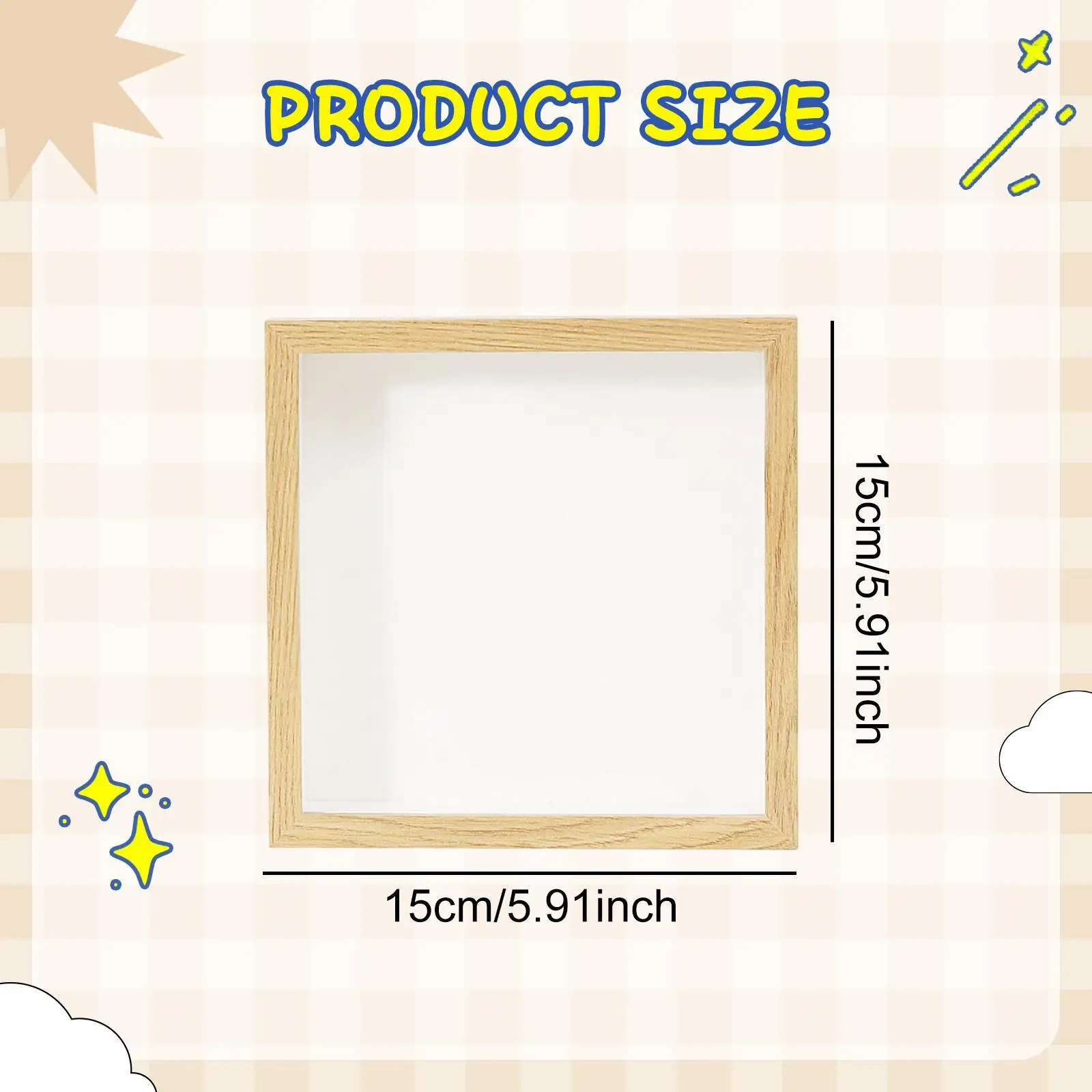 

Shadow Box Money Bank Multifunctional Travel Adventure Archive Decorative Storage Box Memento Frame for Tickets Stubs Artwork