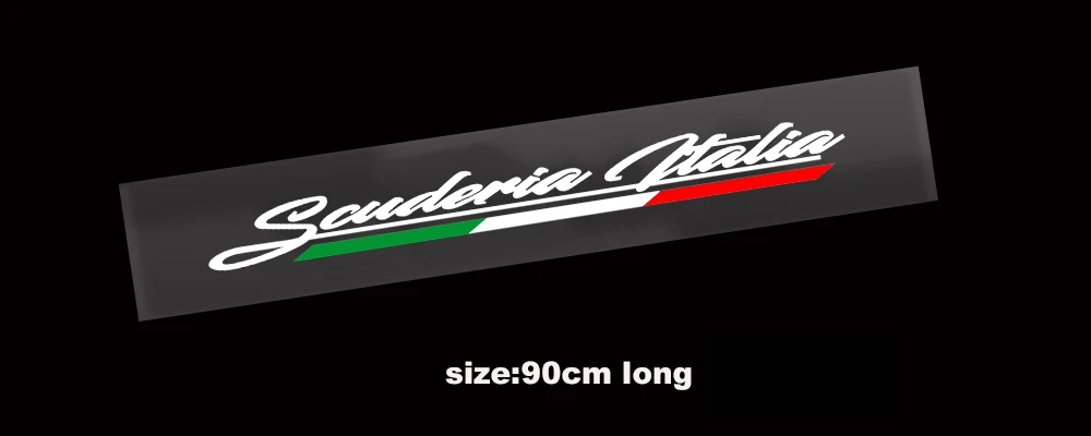 1pc Car Windscreen Window Sticker Scuderia Italia Graphics Vinyl Decal For Alfa Romeo  Stelvio Giulia 159 147 Mito