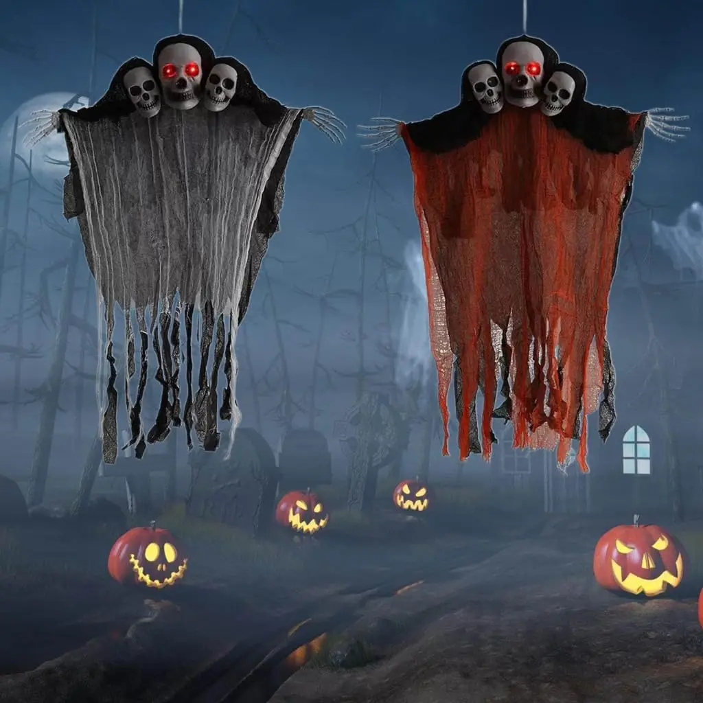 Profesjonalny, pływający duch, anatomicznie dokładny, realistyczny w dotyku, idealny jako rekwizyt na Halloween.