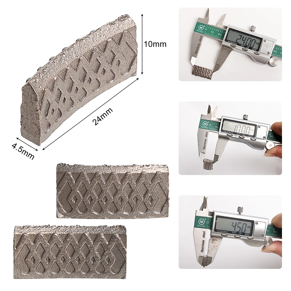 Dc-xdscb03 X รูปร่าง Diamond Core เจาะกลุ่ม24X4.5X10มม.เปียกเจาะคอนกรีต