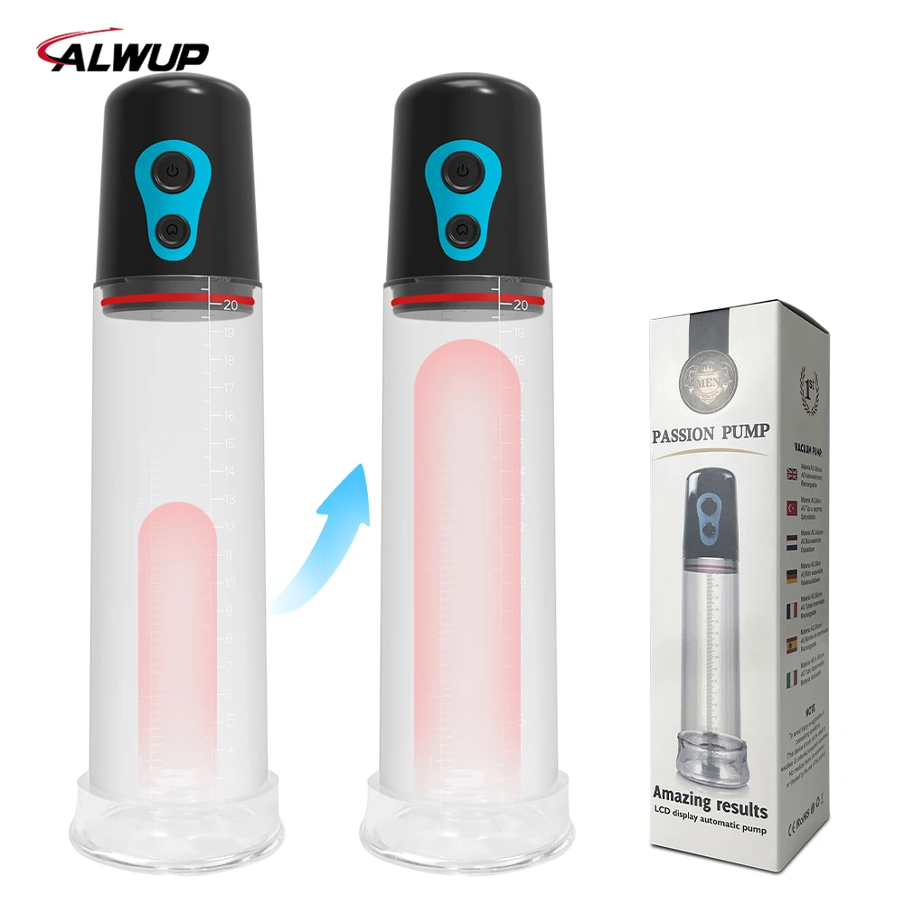 Electric Penis Pump Sex Toys for Men Enlargement Dick pump Penis Enhancer Vacuum Pump Penile Enlarger Erection Male Masturbator