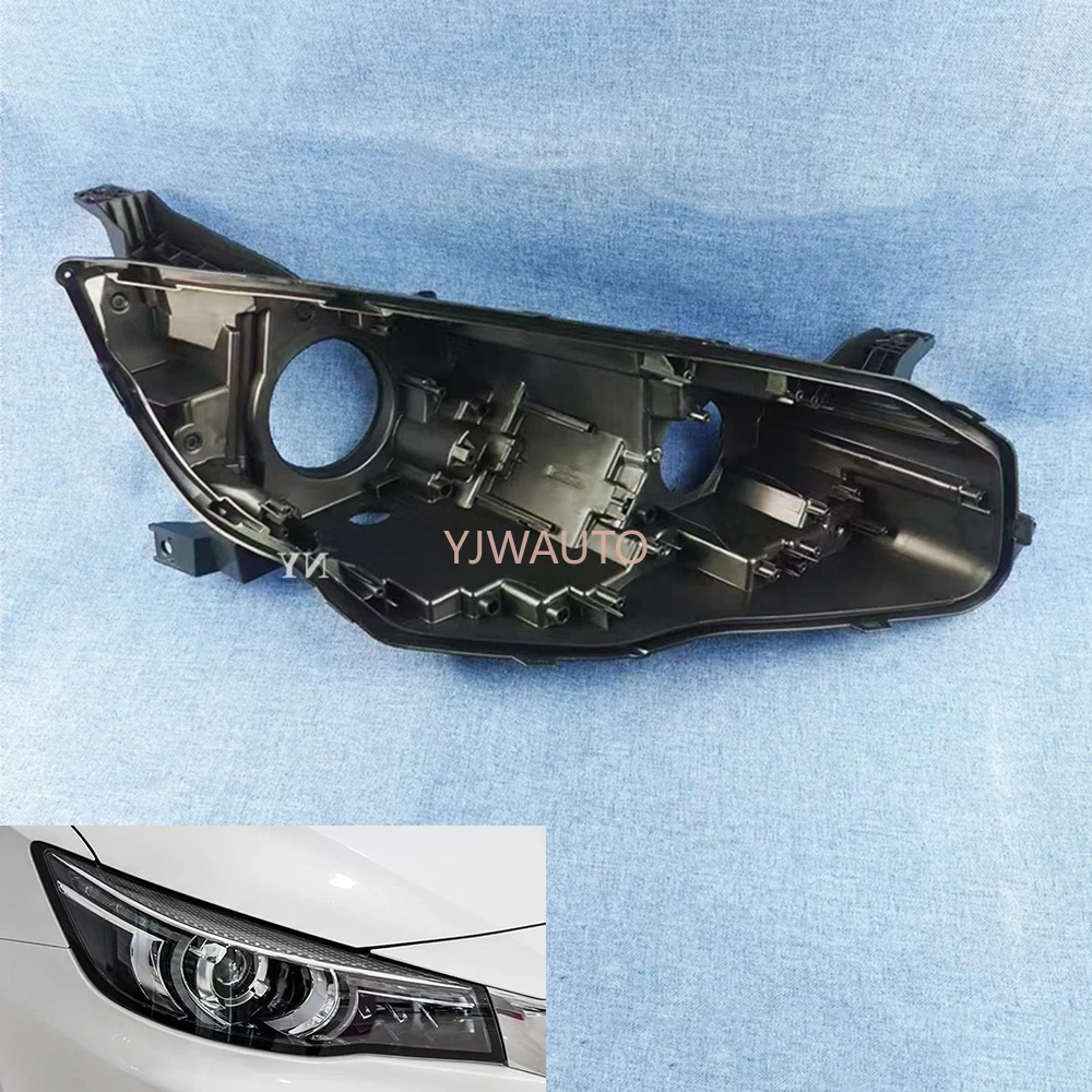 

For MG 6 2017 2018 2019 Headlamp House Car Headlight Base Light Rear Base Front Lamp Holder Auto Back House
